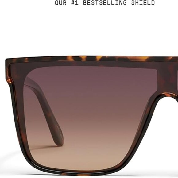 New Quay Nightfall Tortoise Frame/Brown Polarized Lens Sunglasses - Picture 4 of 11